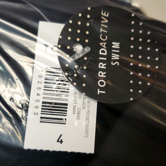 ❤️NWT VINTAGE TORRID HIGH-RISE SKATER SWIM SKIRT WITH POCKET SHORTS - SIZE 4X - Picture 6 of 10